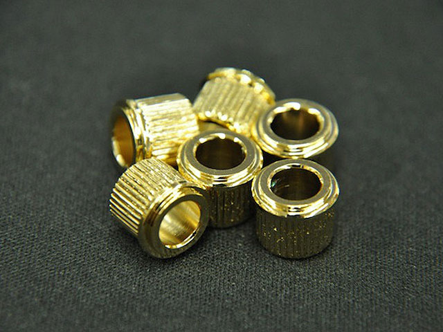 ADAPTER BUSHINGS (SET 6) (1/4 inch ID) Gold