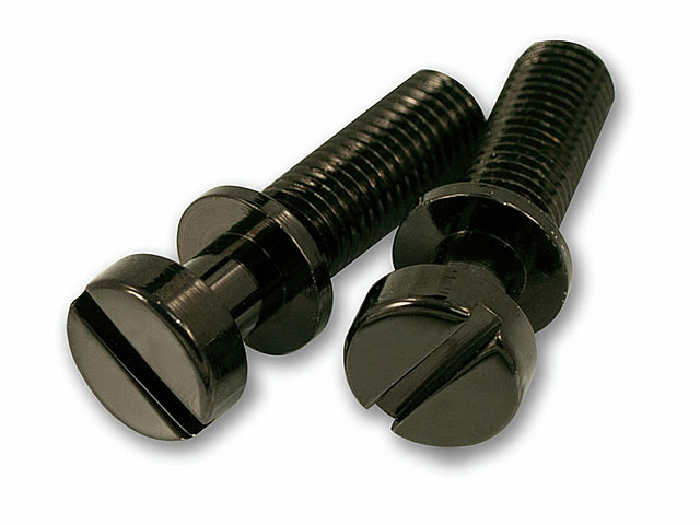 STOP TAILPIECE STUDS / BRASS / Black