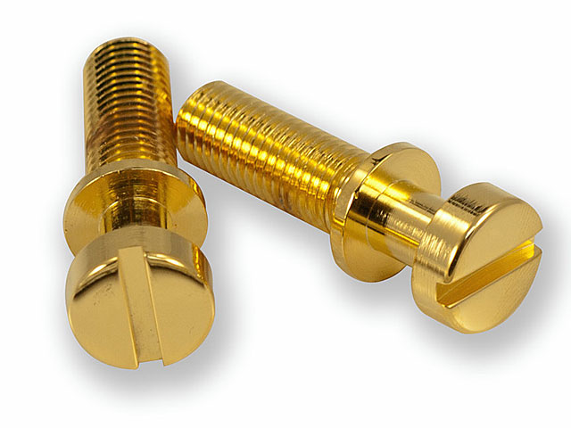 STOP TAILPIECE STUDS / BRASS / Gold