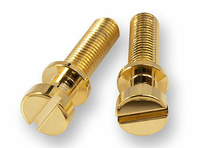 STOP TAILPIECE STUDS / STEEL938 / Gold