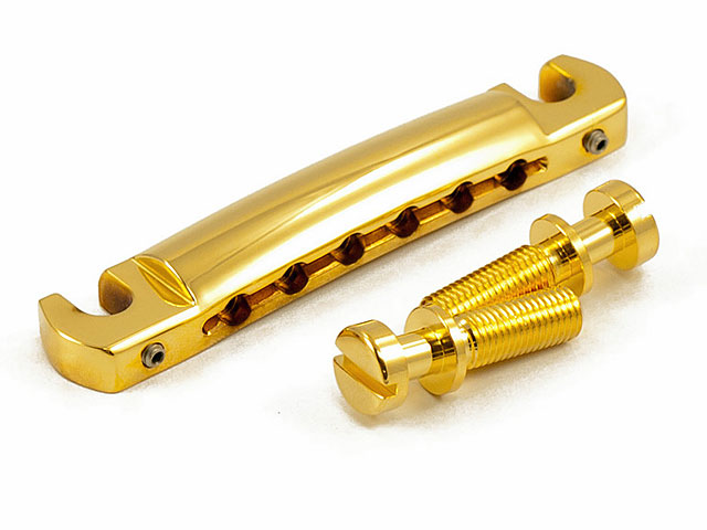 VINTAGE WRAPAROUND STOP BAR / ALUMINUM / Gold