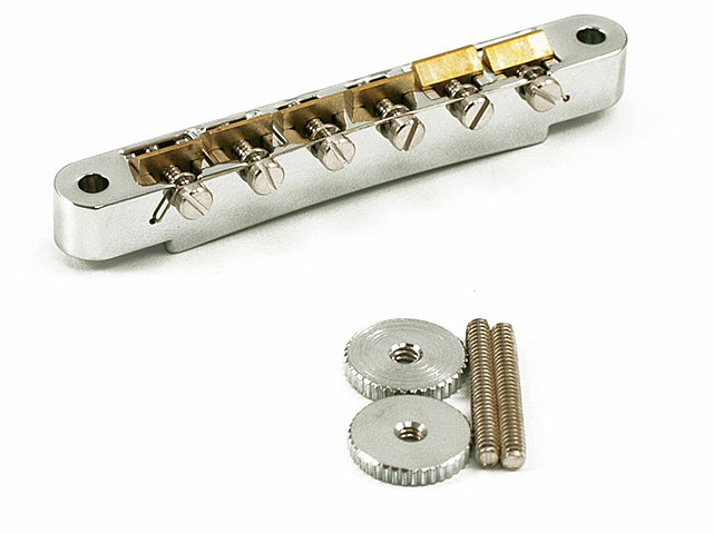 ABR-1 BRIDGE WIRED / RAW BRASS SADDLE / Chrome