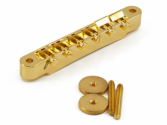 ABR-1 BRIDGE WIRED / RAW BRASS SADDLE / Gold