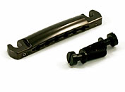 VINTAGE WRAPAROUND STOP BAR / ALUMINUM / Black