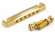 VINTAGE STANDARD STOP TAILPIECE / ZINC / Gold