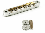ABR-1 BRIDGE WIRED / RAW BRASS SADDLE / Chrome