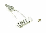 TRAPEZE TAILPIECE / Chrome