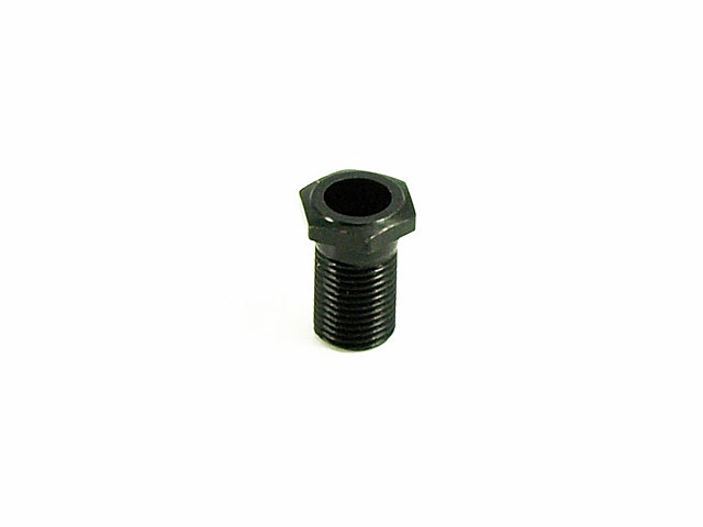 BUSHING THREADED HEX Black