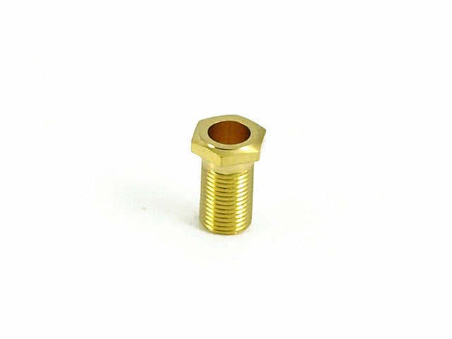 BUSHING THREADED HEX Gold