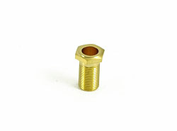 BUSHING THREADED HEX Gold