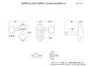 SUPER KLUSON SERIES / Small Metal Button