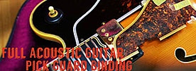 フルアコ ピックガード製作